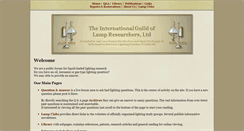 Desktop Screenshot of lampguild.org