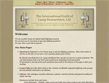 Tablet Screenshot of lampguild.org